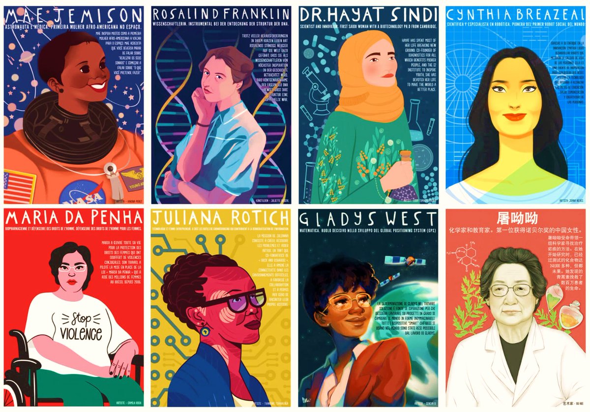 👩🏽🔬🔭💻 Happy International Day of Women and Girls in Science!

Let's celebrate all those women explorers, scientists and innovators who are transforming the world for the better!

#WomenInSTEM #WomenInScience 
#WomenInTech #WomenInSciDip #WomeninScienceDay