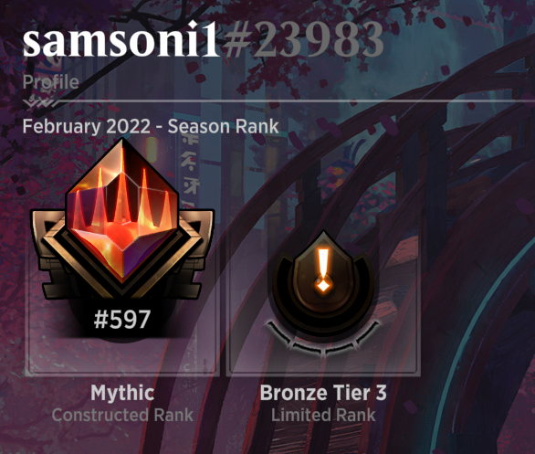 Samsoni1MTG's tweet photo. HOLY HECK I went 13-2 with This new build on RAKDOS AGGRO?! No not vampires, Just beat down good stuff I'm still working on numbers with stuff but Kumano is BUSTED GOOD @fireshoes @mtgazone @ArenaDecklists
https://t.co/z5XqmvcjGQ
#CarnageMagic #MTGNEO https://t.co/MX4wPE7FTW