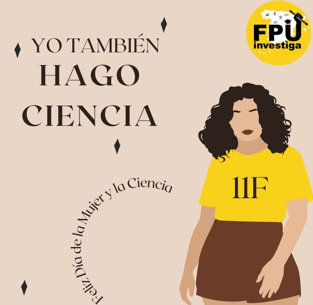 ¡Feliz Día de las Mujeres y las Niñas en la Ciencia #11F2022! 👩‍🔬👩🏿‍🚀👩🏻‍🔧👩🏼‍🏫

#11Febrero #WomenInScience