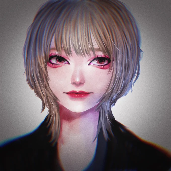 自分のアイコン用にお絵描き🖍 