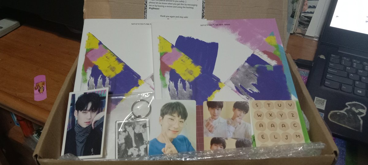 Sunjayhoon1's tweet photo. Thank you so much @jiheonpc already received my order secure na secured sya thank you ulit🥰 https://t.co/k5gP09wev0