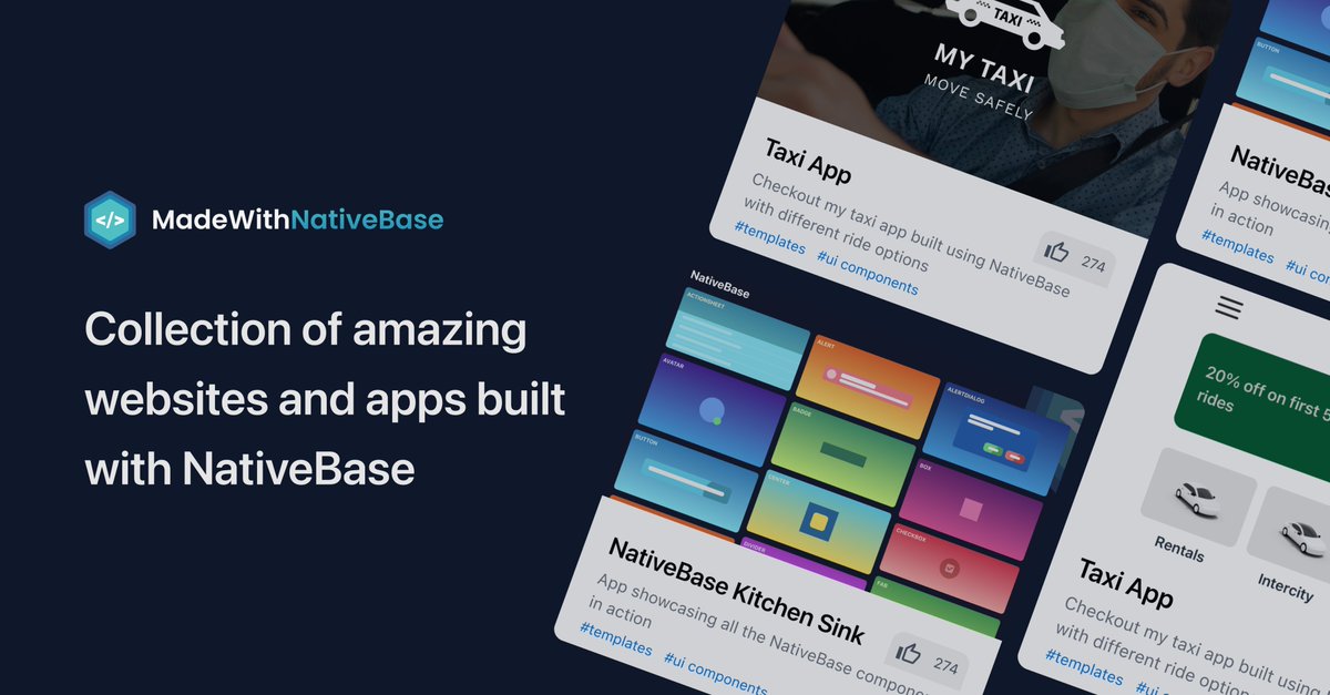 Made With NativeBase tweet media