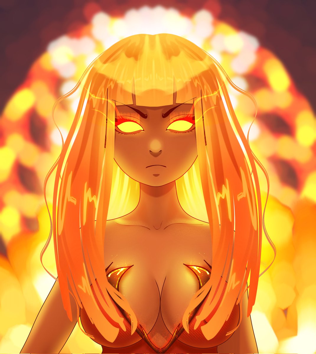 Recently revamped my Fantasy Girls  rare card "Flame Enchantress" 
I will re-mint it soon!

Stay tuned here: paras.id/collection/fan…

Before and after in the comments

<a href="/ParasHQ/">Paras 🟩🟧</a> <a href="/NEARProtocol/">NEAR Protocol</a> <a href="/NEARPhilippines/">NEAR Philippines I Create Without Limits</a> <a href="/HypeDAO/">HypeDAO</a> @TitsAreNEAR 

#NFT #nftart #fantasyart #NFTartist