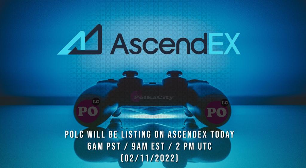 PolkaCity's tweet image. $POLC will be listed on  @AscendEX_Global today!

polkacity.medium.com/ascendex-bitma…

#Polkacity #Metaverse #NFT #NFTs
