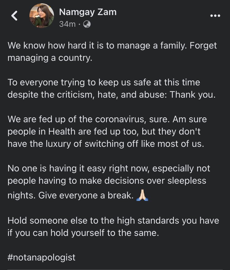 namgayzam's tweet photo. I needed to say this. 

#sorrynotsorry #notanapologist https://t.co/djcpuF5xE8