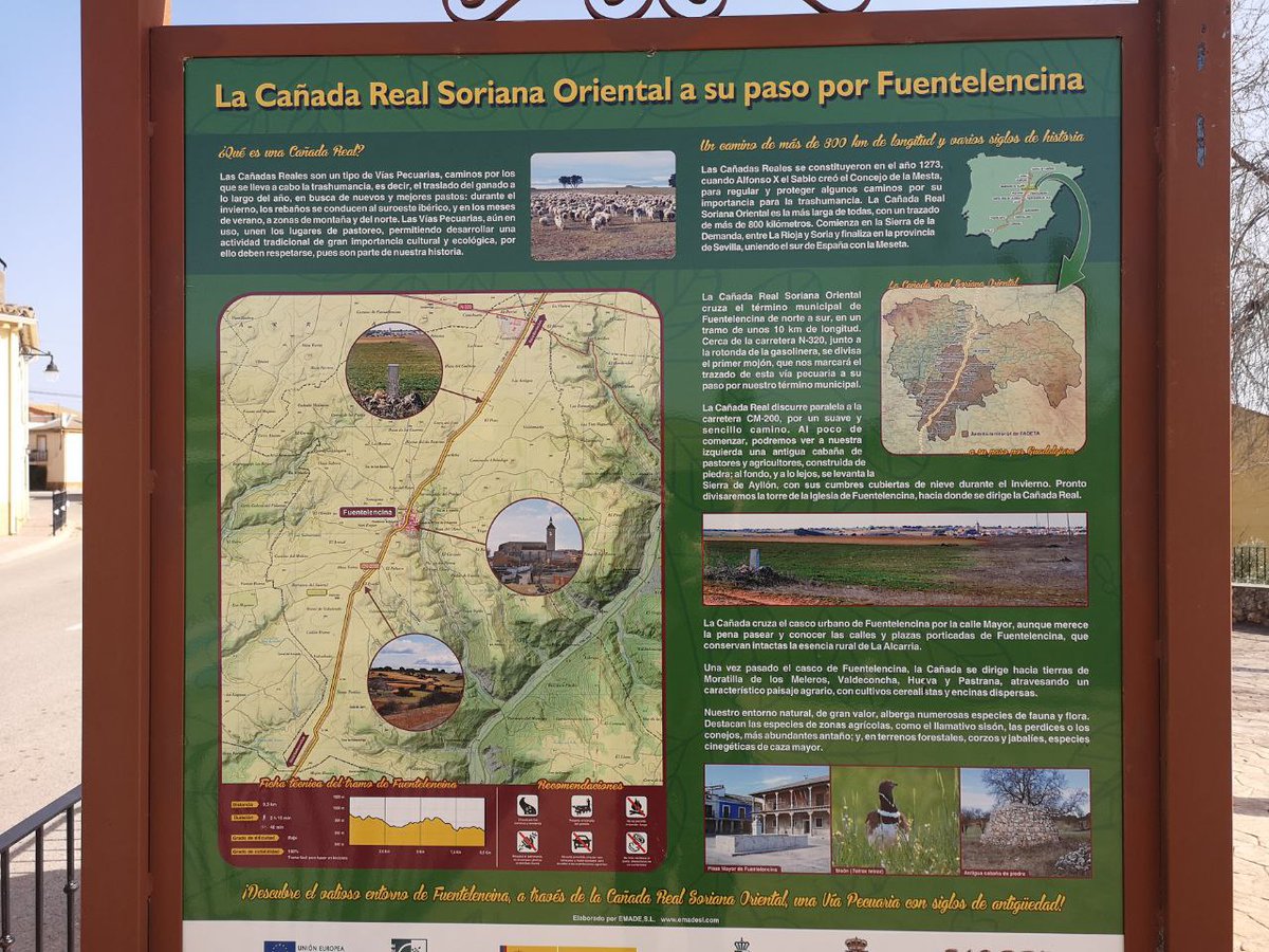 AAMM_JCCM's tweet photo. ➡️ Las Vías Pecuarias 🌳🐐 son un patrimonio público de gran valor medioambiental que está protegido por Ley.

➡️ #AAMM han acompañado al Delegado de @DSostenibleCLM en #Guadalajara y al alcalde de #Pastrana para visitar trabajos de mejora en la Cañada Real Soriana Oriental 👇📷 https://t.co/xW0qaHrIBP