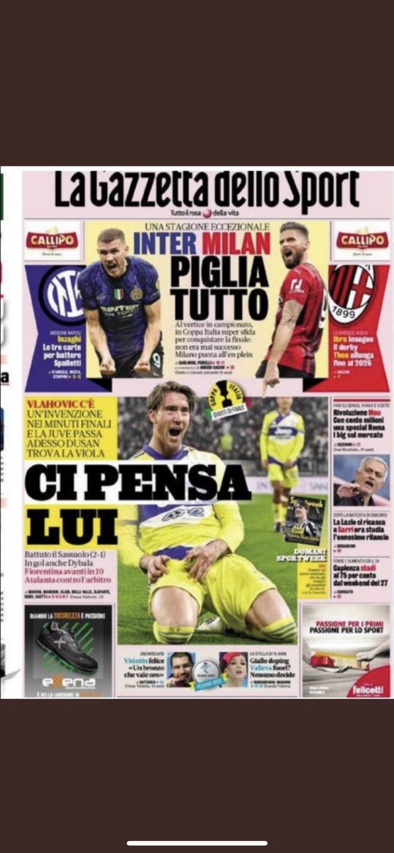 GaudericoPrimo's tweet photo. Guardando questa prima pagina mi vergogno di essere italiano, è una vergogna assoluta
@Gazzetta_it https://t.co/r9WGhPIwSl