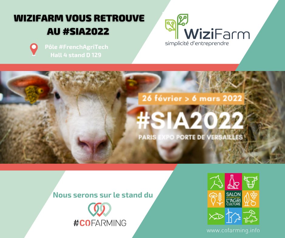 🎉 Le @salondelagri aura lieu !
Pour ce #SIAdesretrouvailles, on se retrouve sur le stand du @co_farming avec de GROSSES annonces !
RDV du 26 au 28 février et SURTOUT le 4 mars avec @Agrisontducoeur &amp; un CHAMPION OLYMPIQUE 🥋
On vous en dit plus sur tout ça dans quelques jours 😃
