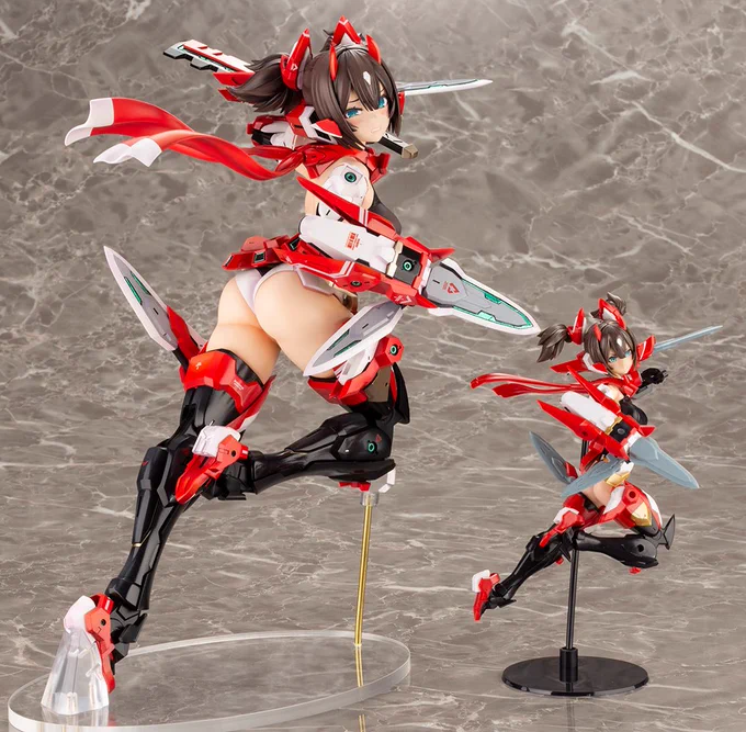 デカすぎる2/1朱羅忍者フィギュア、来週から予約開始!
#メガミデバイス 