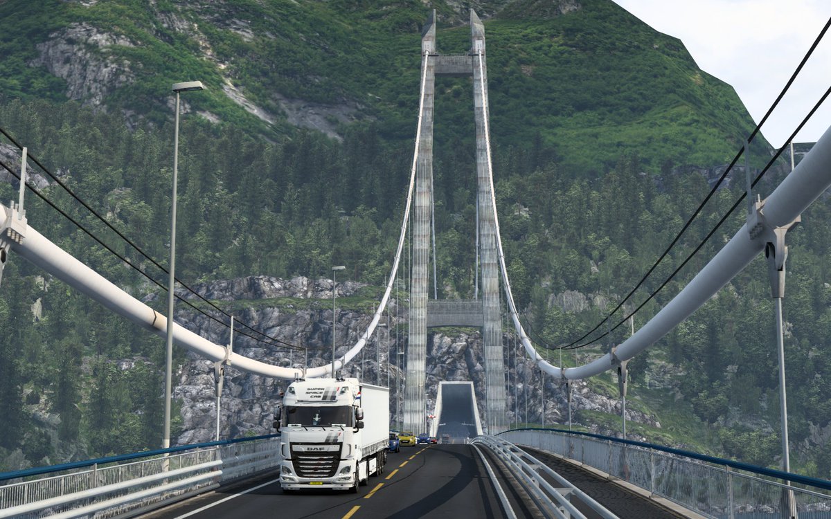 BRmalini's tweet photo. @SCSsoftware @DAFTrucksNV #DAFDrive
 #RideDAF @MichelinTruckUK https://t.co/u30LoK8mEt