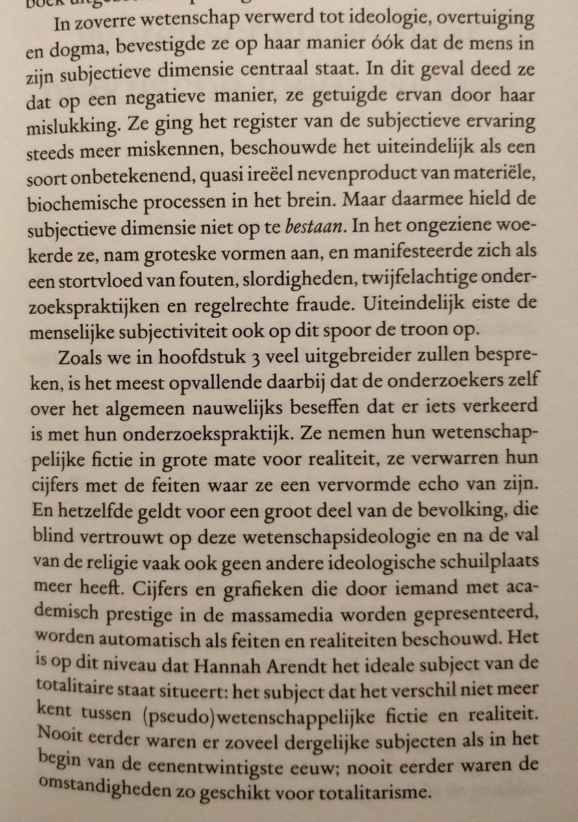 OngelovigeT's tweet photo. De #ReligionOfScience pijnlijk accuraat samengevat door Mattias Desmet. https://t.co/QtjcyJNY5M