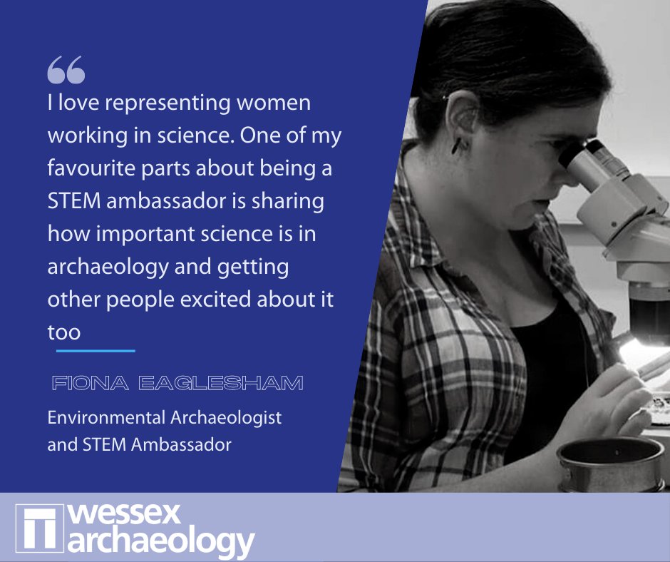 wessexarch's tweet photo. To celebrate International Day of Women and Girls in Science, we're taking a look at how Wessex Archaeology's female STEM ambassadors promote women and champion the value of science in archaeology!

Check out the link 

https://t.co/jWxh4vGjaL https://t.co/POHVGoQdrO