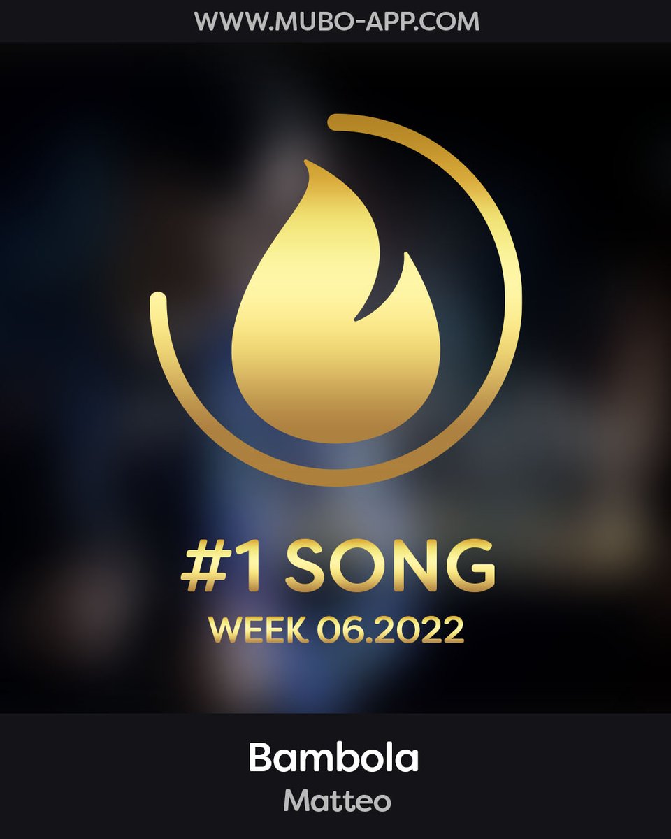 muboapp's tweet photo. Most voted song in week 6 is Bambola. Congratulations to Matteo Milazzo.

#mubo #mubocharts #music #charts #party #musicbox #welovemusically #app #ios #android https://t.co/sOhuUtvwoP