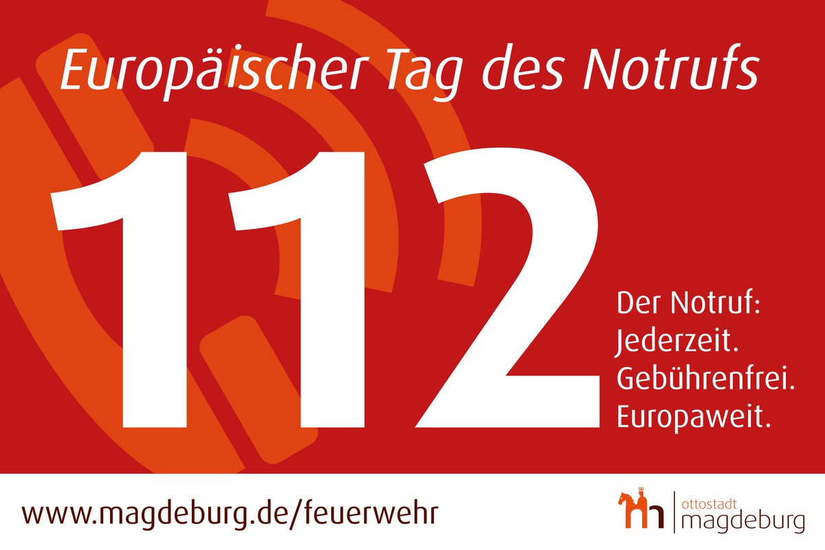 Ottostadt's tweet photo. 🚨Heute ist Europäischer Tag des Notrufs: So macht die Europäische Union jährlich auf die Vorteile dieser europaweit gültigen #Notrufnummer aufmerksam.☎️Aber wie sieht das aus, wenn in der Einsatzleitstelle #Magdeburg ein Notruf eingeht?

#TagdesNotrufs

👉https://t.co/BB8HVcxdd4 https://t.co/kHVL780z7T