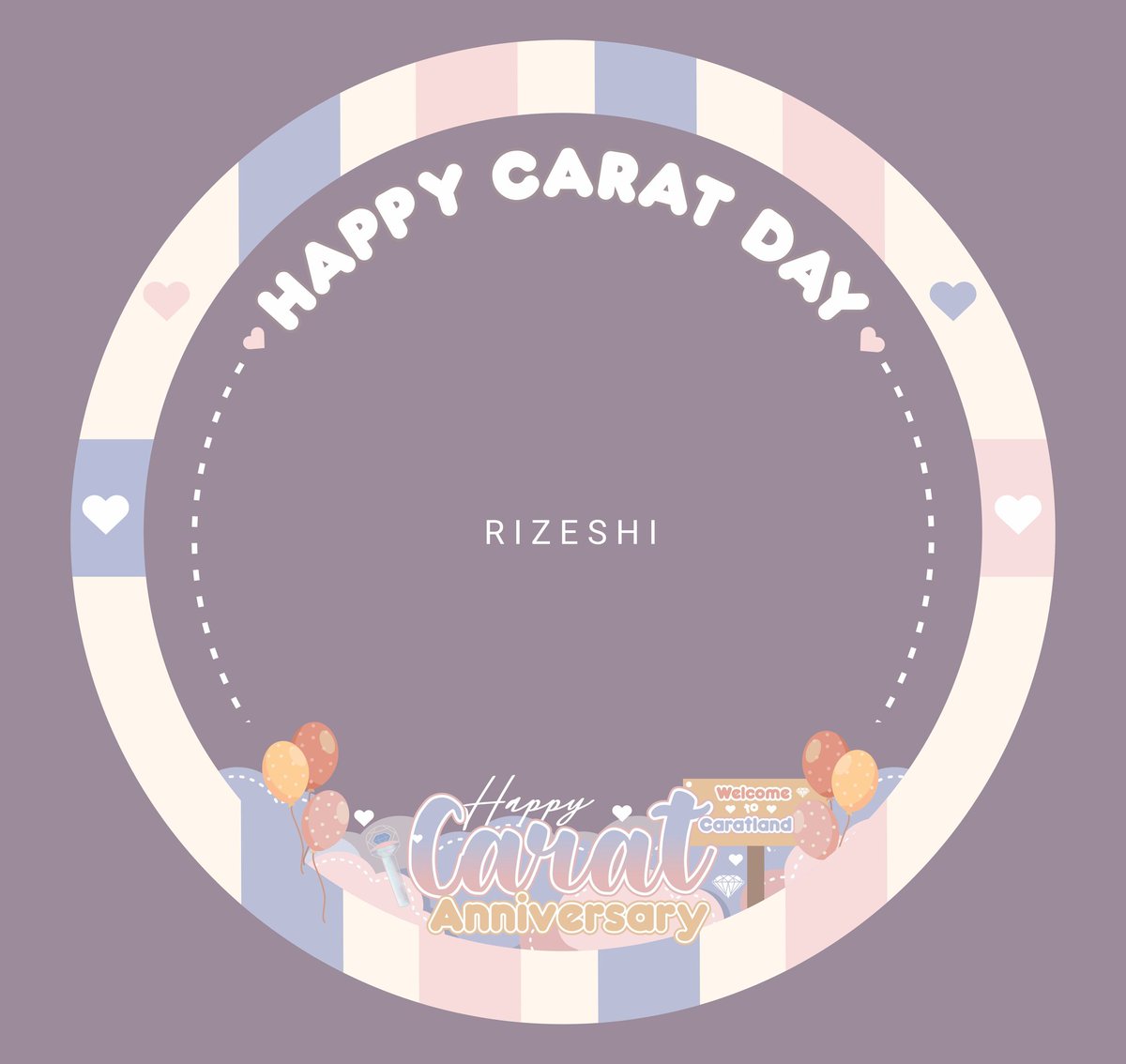 rizeshi_'s tweet photo. ✨Carat Anniversary Twibbon✨ #SEVENTEEN

Link : https://t.co/4RLR8cb0ys https://t.co/iPrhkNvavz