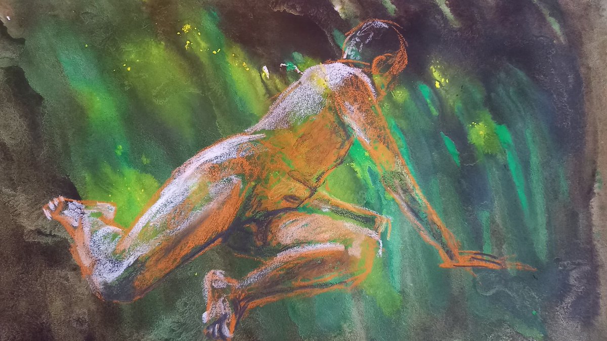 Gillyfrognich's tweet photo. Another life drawing session
Adam was a great model with high energy poses.
#lifedrawingmanchester #studiobee #gillnicholas #gillnicholasdelusions #delusions #pastel #drawing #ink https://t.co/KC4nMVKzQf