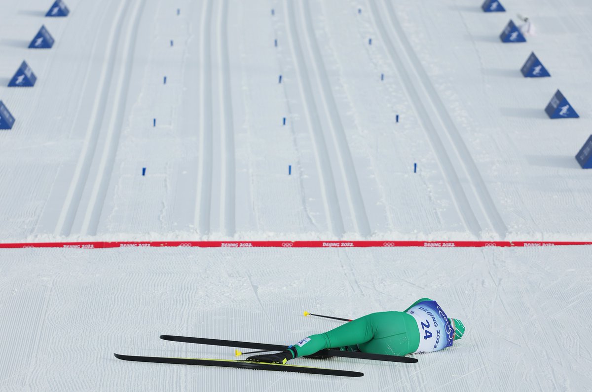 Olympians: Sprint literally 15km in the snow.
Me after posting a couple of tweets: