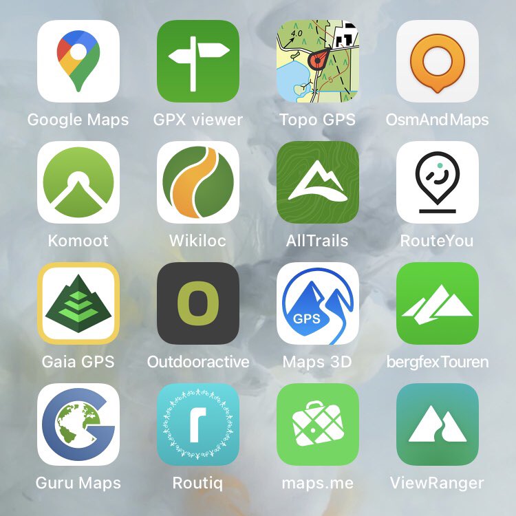 Groenehartstoc1's tweet photo. Omdat mijn favoriete iOS app viewranger ermee stopt, ga ik op zoek naar een andere betrouwbare en gebruiksvriendelijke #wandelapp in het woud #appstore van apps. Er is hier al meer over geschreven en ik ga een keuze maken uit de onderstaande 15 apps. Binnenkort mijn bevindingen. https://t.co/8oe9AiRcWU