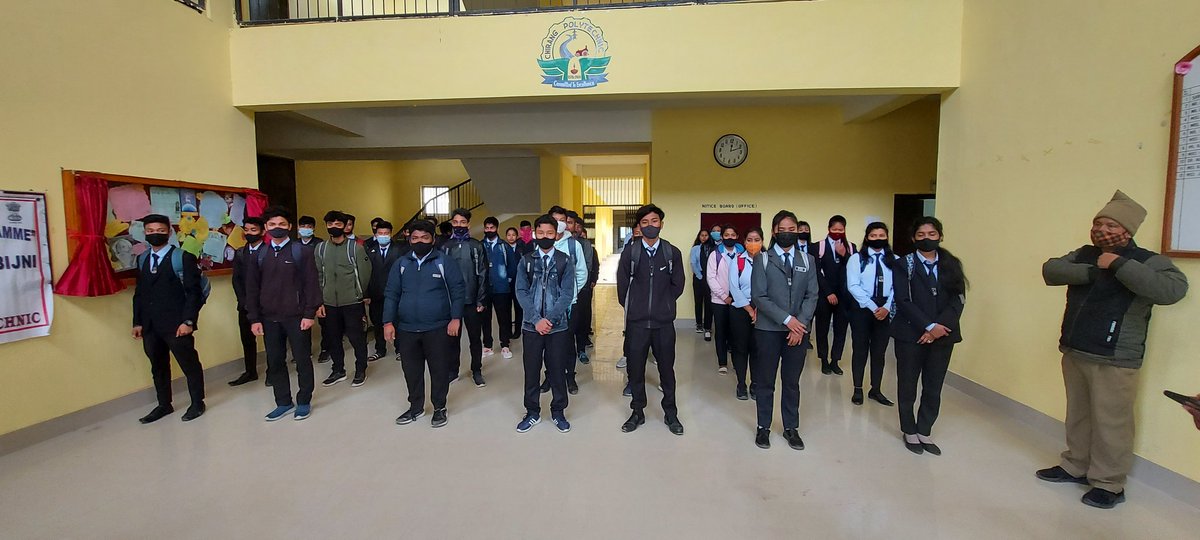 chirang_poly's tweet photo. Successful Observation of Anti-Drug Sensitization Programme at Chirang Polytechnic by the Principal, Faculties, Staffs and Students. https://t.co/A3h3tsn7oL
