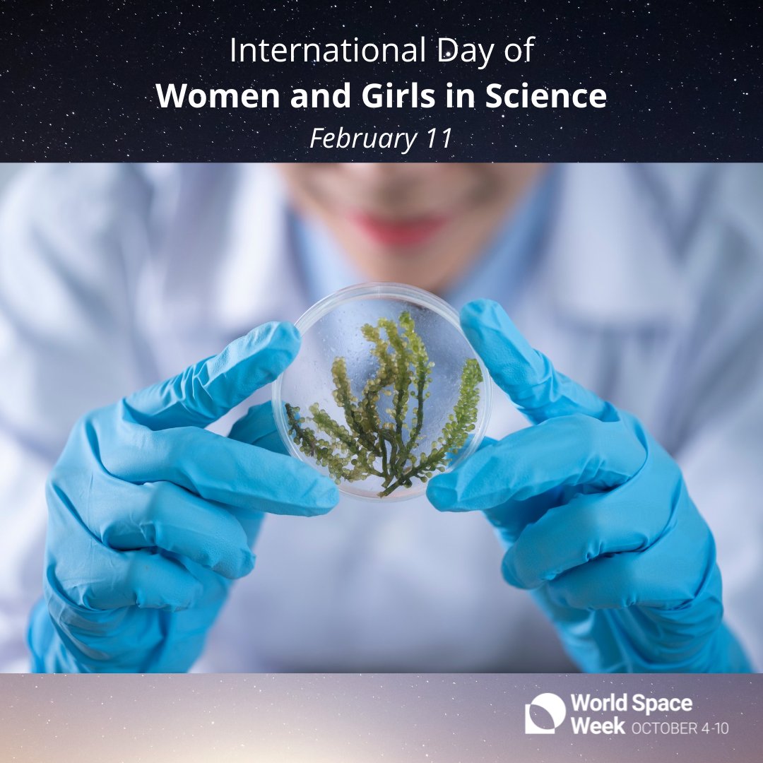 Today we are celebrating International day of Women and Girls in Science. 👩‍🔬

In 2021, #WorldSpaceWeek was dedicated to the theme of “Women in Space” with more than 6400 events organized in 96 countries. 👩🏾‍🚀/1