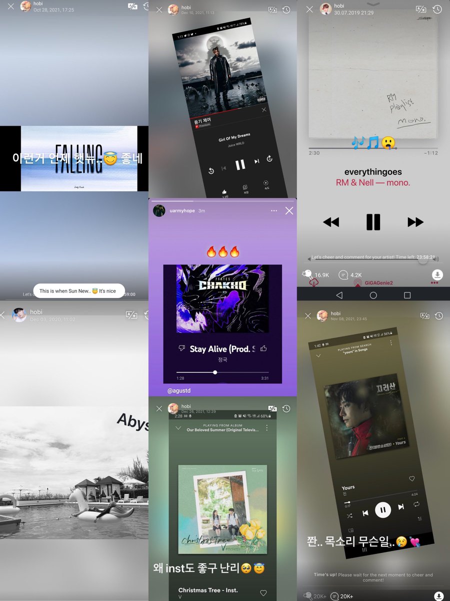 thehobiprint's tweet photo. supportive Hobi who always shows lots of love to the member’s songs/tracks 💖🥺 he is so precious https://t.co/5BnUj8HEmv
