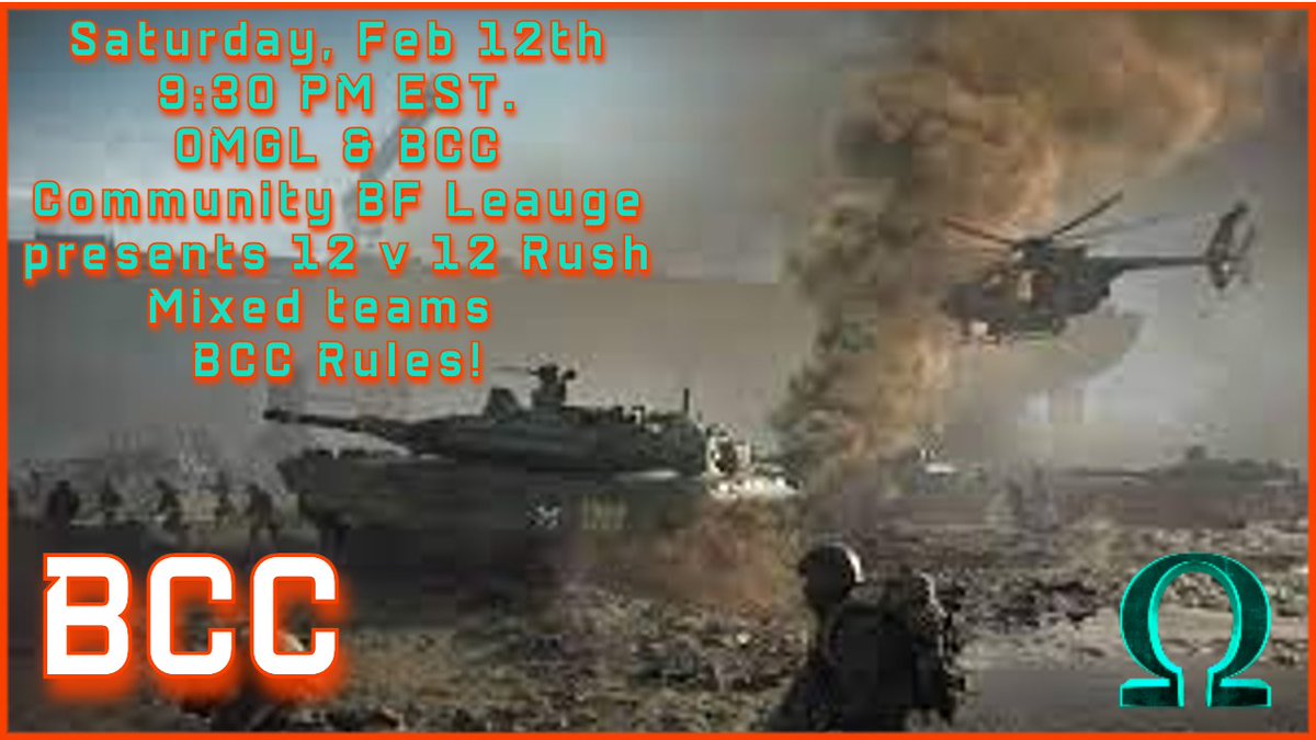 Cohesionbf's tweet image. Do you like **Battlefield?** 
Have you tried BF2042?
Would you be interested in squadding up? 
With like-minded players 
Who enjoys P.T.F.O (playing the F..... objective)? 
Come sign-up 
Here discord.gg/BvCAe4FDA5