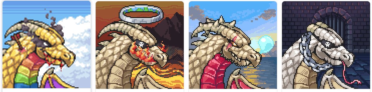 dejaybash's tweet image. @DormantDragons community show me your dragon collection.

This project is straight 🔥 @Jamesloveshash