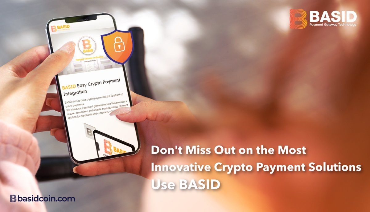 #BASID is a payment gateway that provides secure,🛡️
convenient, and reliable cryptocurrency solutions. We aim to drive widespread adoption among merchants and consumers worldwide by reducing third-party overheads using blockchain.

#BASIDCoin #PaymentGateway