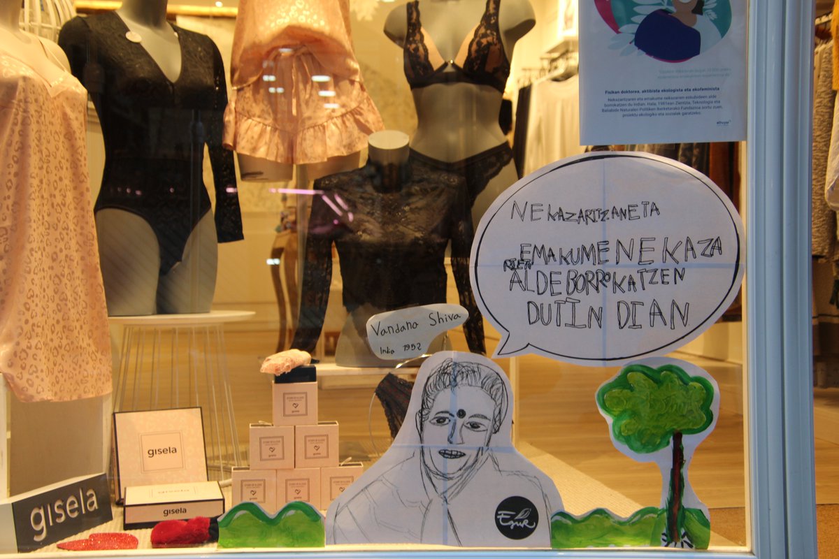 Elgoibarko saltokiek bat egin dute ‘Otsailaren 11ko erakusleihoak’ 👩🏼‍🔬🧪 ekimenarekin 

👩🏼‍🔬🧪 Los comercios de Elgoibar se suman a la iniciativa ‘Escaparates 11 de febrero’

🔗 EU: labur.eus/CPadt ES: labur.eus/PDlpz

#Elgoibar ➡️