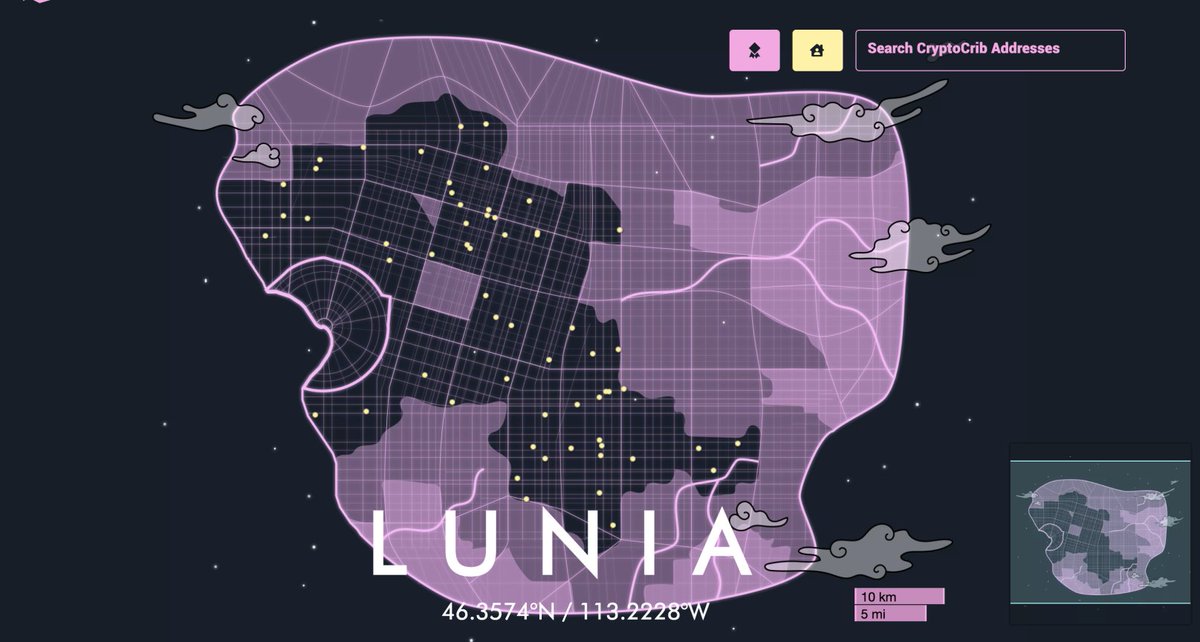 CryptoCribs (@cryptocribs_nft) on Twitter photo Own multiple cribs?
You can now highlight all the ones you own on the Lunia Map!
Check out <a href="/0xYopez/">Yopez the master ❤️ Memecoin</a>'s collection🔥 Own multiple cribs?
You can now highlight all the ones you own on the Lunia Map!
Check out <a href="/0xYopez/">Yopez the master ❤️ Memecoin</a>'s collection🔥