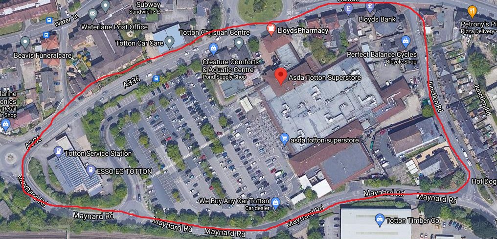 HantsPolice's tweet photo. Two dispersal orders have been put in place in #Nursling and #Calmore in response to information about unauthorised car meets.

These cover the areas in the maps and last from 6pm today (Friday 11 Feb) until 6am on Sunday 13 February.

More details here: https://t.co/pUjuJiMr0D https://t.co/1eadcwFBOL