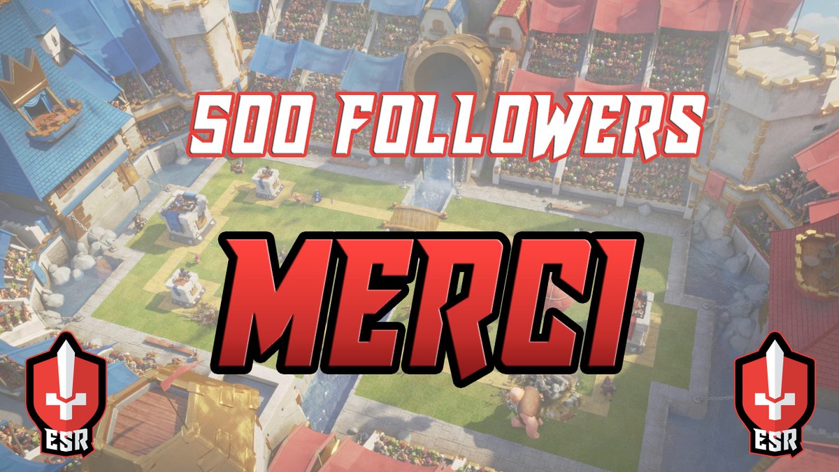 🎉 Wow 500 followers 🚀

🙏 500 fois MERCI à vous 🤩

🔥 Pour fêter ça nous lançons notre instagram : instagram.com/empiresuissero…

#ESROnFire 🔥