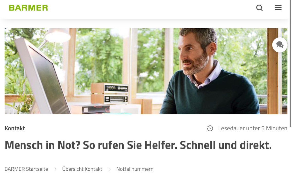 BARMER_Presse's tweet photo. Um anderen Menschen in Gefahr helfen zu können, ist es unerlässlich, die wichtigsten Notrufnummern zur Hand zu haben. Ob aufgrund eines Unfalls, eines Brandes oder eines Giftnotfalls. Wir haben die wichtigsten Rufnummern zusammengestellt: https://t.co/AiTSuuFBUK #TagdesNotrufes https://t.co/OBBasKlj9X