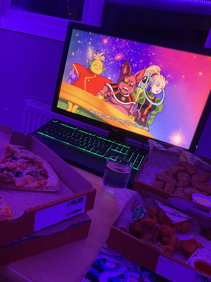 saraah_amn's tweet photo. Vegan Pizza Night with Dragonball 🤤🐉 https://t.co/hLaFzuCZrD