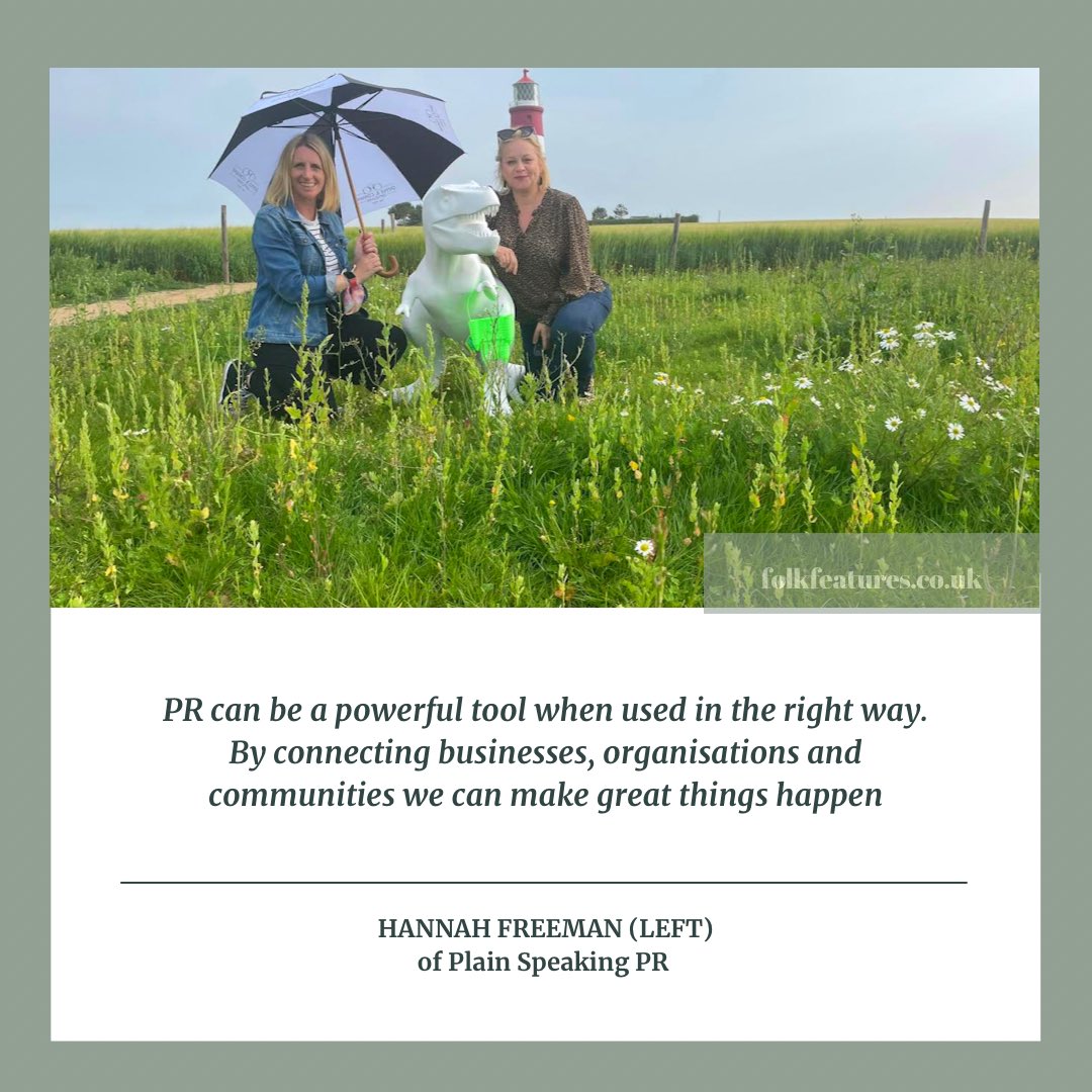 folk_features's tweet photo. I am so pleased to be able to announce my second key partner for https://t.co/PnqNTzrnJX: @PlainSpeakingPR
The straight-talking PR agency based in #EastAnglia believe in #PRforgood - head to the website to find out more 
Emma 👩🏻‍💻
https://t.co/5TLduLpcXe https://t.co/3Ngb5z1uXn