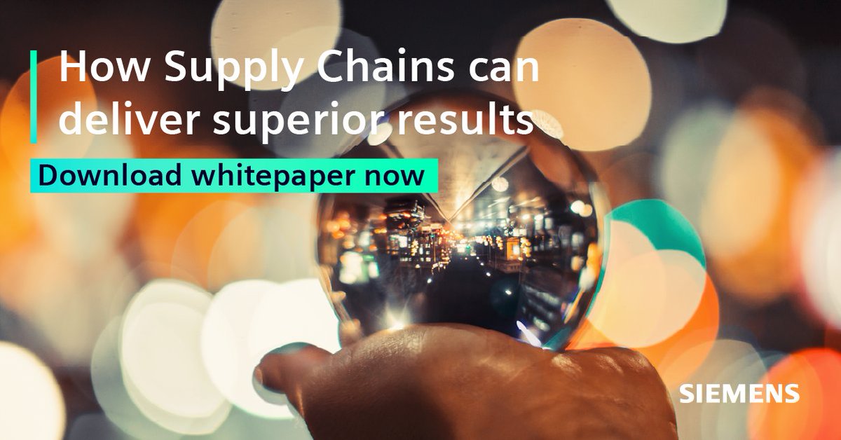 Your supply chain is certainly running smoothly. But is it also running optimally from an economic perspective?  sie.ag/3ABtMlG

#logisticsmanagement #valuechain #supplychainmanagement #intelligentsupplychain #supplychaininnovation