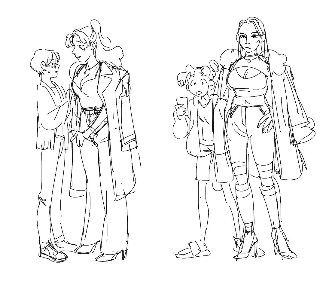 rule63 / i've been picking at these outfit ideas for so many weeks… the only ones that came easily were gyx and zzl 