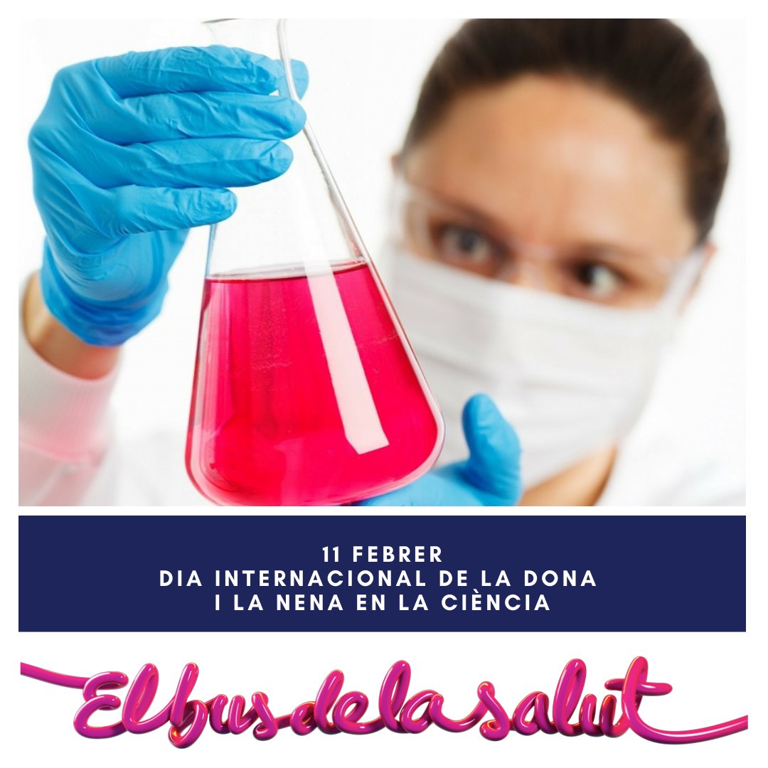 📆 11 febrer
➡️ Dia Internacional de la Dona i la Nena en la Ciència
 
#11febrer #11f #diainternacionaldonainenaciencia #elbusdelasalut