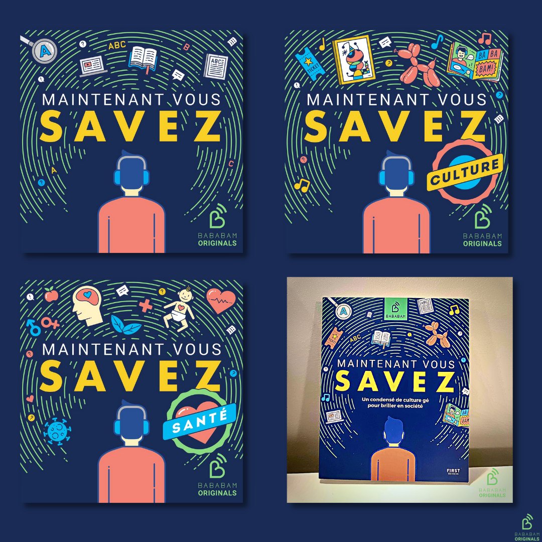Bababam s'installe dans le TOP 3 des studios de podcasts de France, avec plus d' 1,4 million d'écoutes mensuelles (classement <a href="/ACPMFrance/">ACPM</a>)🎧
Notre licence star de janvier : "Maintenant Vous Savez", avec un cumul de 700 000 écoutes🎙️
Un énorme et chaleureux BRAVO à notre team ! 🙌