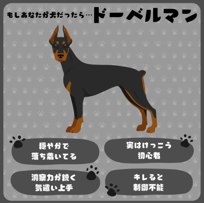 ドーベルマンのtwitterイラスト検索結果 古い順