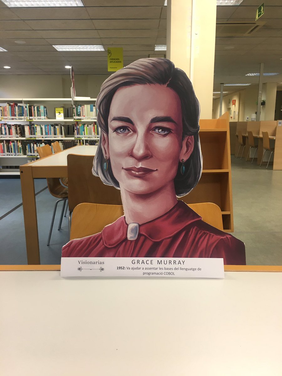 BibUPCVILANOVA's tweet photo. A la #bibupcvilanova pots venir a descobrir, quants aspectes de la nostra vida quotidiana els devem a les dones ‘Visionarias’, l’exposició que ens acompanyarà fins el mes de març. #bibliotequesupc #11fbibupc22 #11F2022 https://t.co/zh0oNqbLJN
