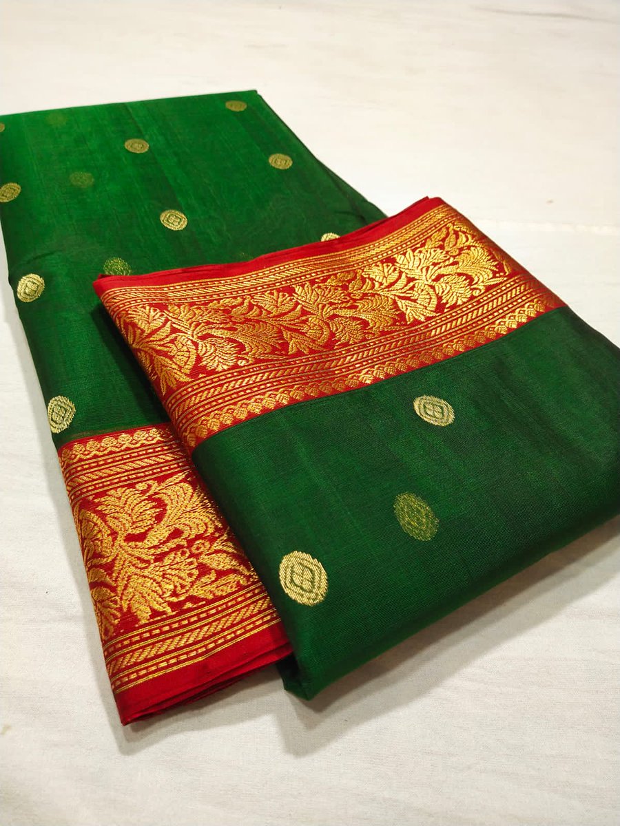 ThanksChanderi's tweet image. Katan silk chanderi saree thankschanderi.com