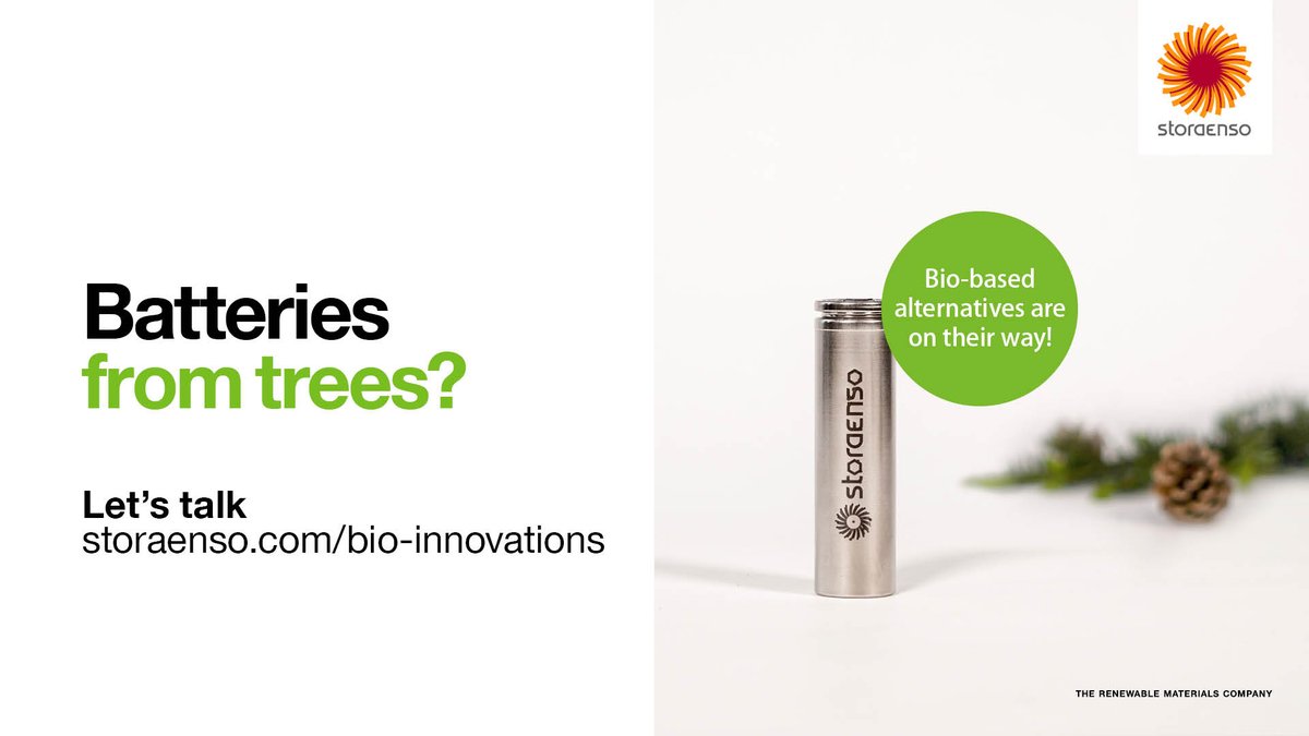 storaenso's tweet photo. We utilise all parts of the trees we harvest to develop low-emissions alternatives to fossil-based materials. 🌲 Lignin is being used to replace binders in the construction industry and we are exploring how to replace graphite in lithium-ion batteries: https://t.co/SQKi6D0kez https://t.co/H7job5T2nS