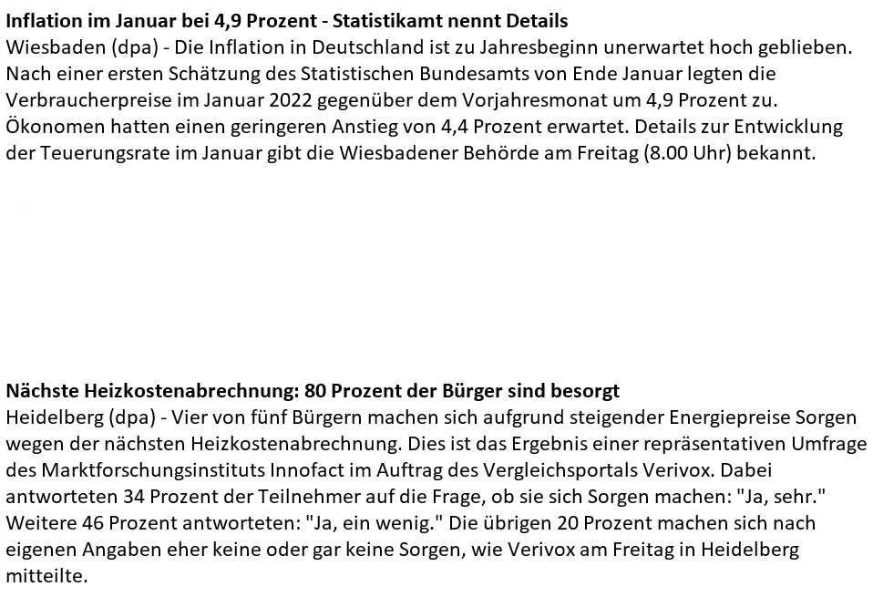 Es ist keine abstrakte Inflation, die kleine und mittlere Einkommen aktuell besonders hart trifft. Es sind Energiepreiserhöhungen. Jeder Ökonom, der Zinserhöhungen fordert ist ein Scharlatan. Es sind die Taten Christian Lindners gefragt und nicht die des Bundesbankpräsidenten.