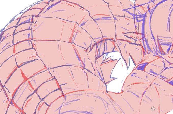 こいついっつも尻尾描いてんな 