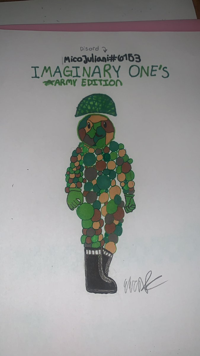 MicoJuliani00's tweet photo. @Imaginary_Ones What do you think about my army design???? https://t.co/BKmajojKKI