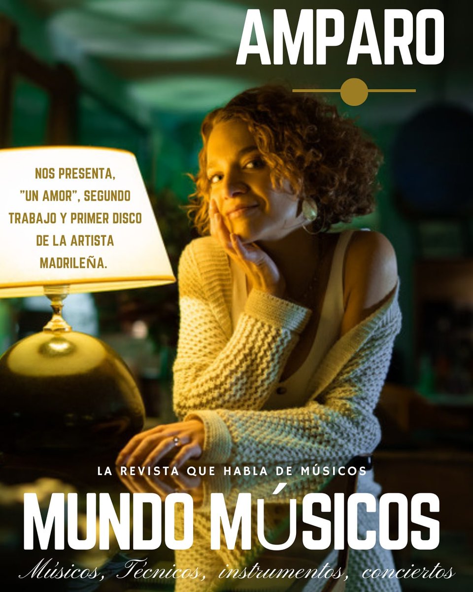 Entrevista interesante a la #artista madrileña <a href="/soyamparo_/">ＡＭＰＡＲＯ.</a>   hablamos sobre sus inicios y su #Musica no te lo pierdas!! mundomusicos.com/amparo-cantant…

#Noticias #noticiasmusicales #artistas #mundomusicos #revista #revistamusical