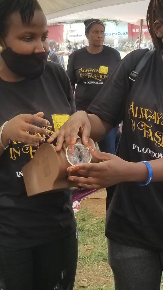 ahfugandacares's tweet photo. Ongoing lessons on condom use. 
#SaferIsSexy
#AlwaysInFashion 
#InternationalCondomDay2022 https://t.co/5Gw5NrzgZH