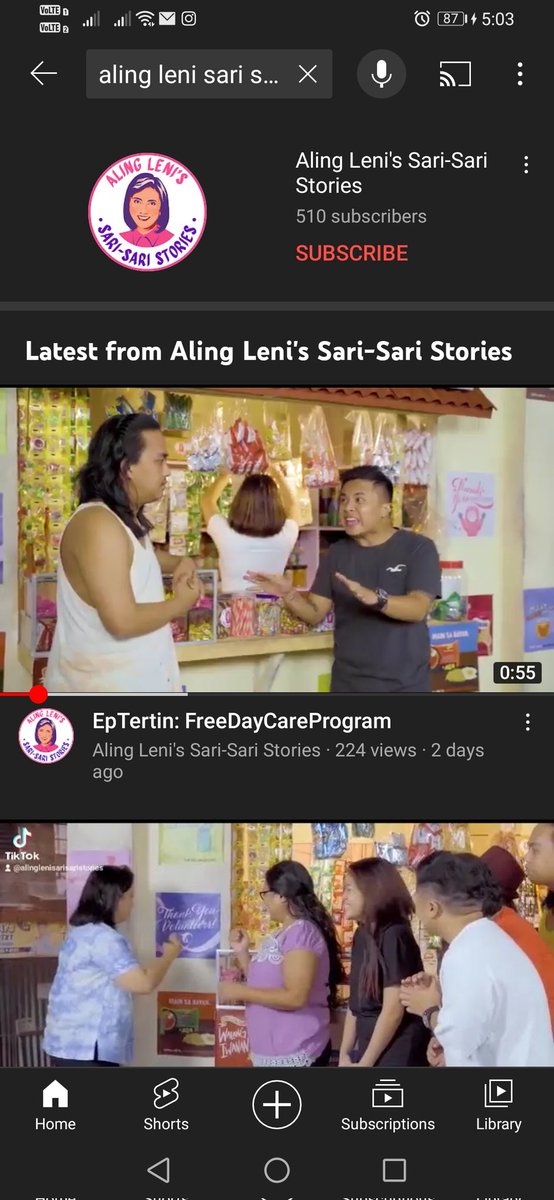 maramba_ursus's tweet photo. Bago nag karoon si Daryl. Yap.. Nang parody about lenLen may nauna po ang kakapink sa aling leni sari sari store. Halos. Iniba din name #BBMForPresident https://t.co/irzFoQVftS
