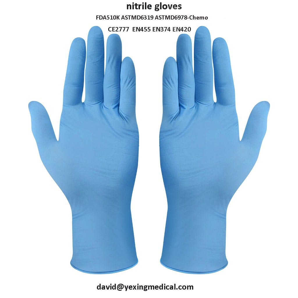 cncleanings's tweet photo. we are supplying your best #nitrile gloves for dental 
more durable and safe
#FDA510K #ASTMD6319 #ASTMD6978
#EN455 #EN374
#dental 
david@yexingmedical.com https://t.co/GOdpBpHZ5t